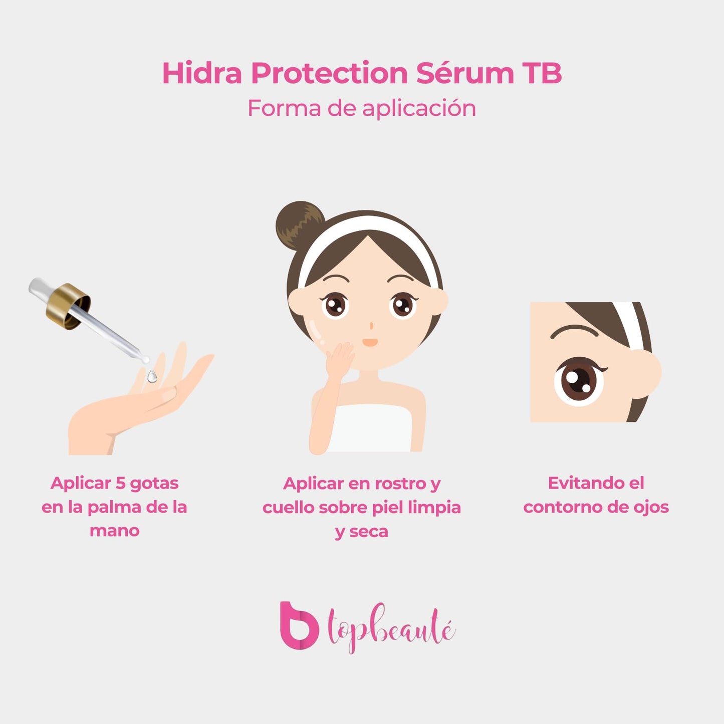 Top Beauté - Sérum Vitamina C y Ácido Hialurónico 50ml - Suero Facial Hidratante, hidra protection sérum TB, antioxidante e hidratante, para todo tipo de piel, cuidado de la piel