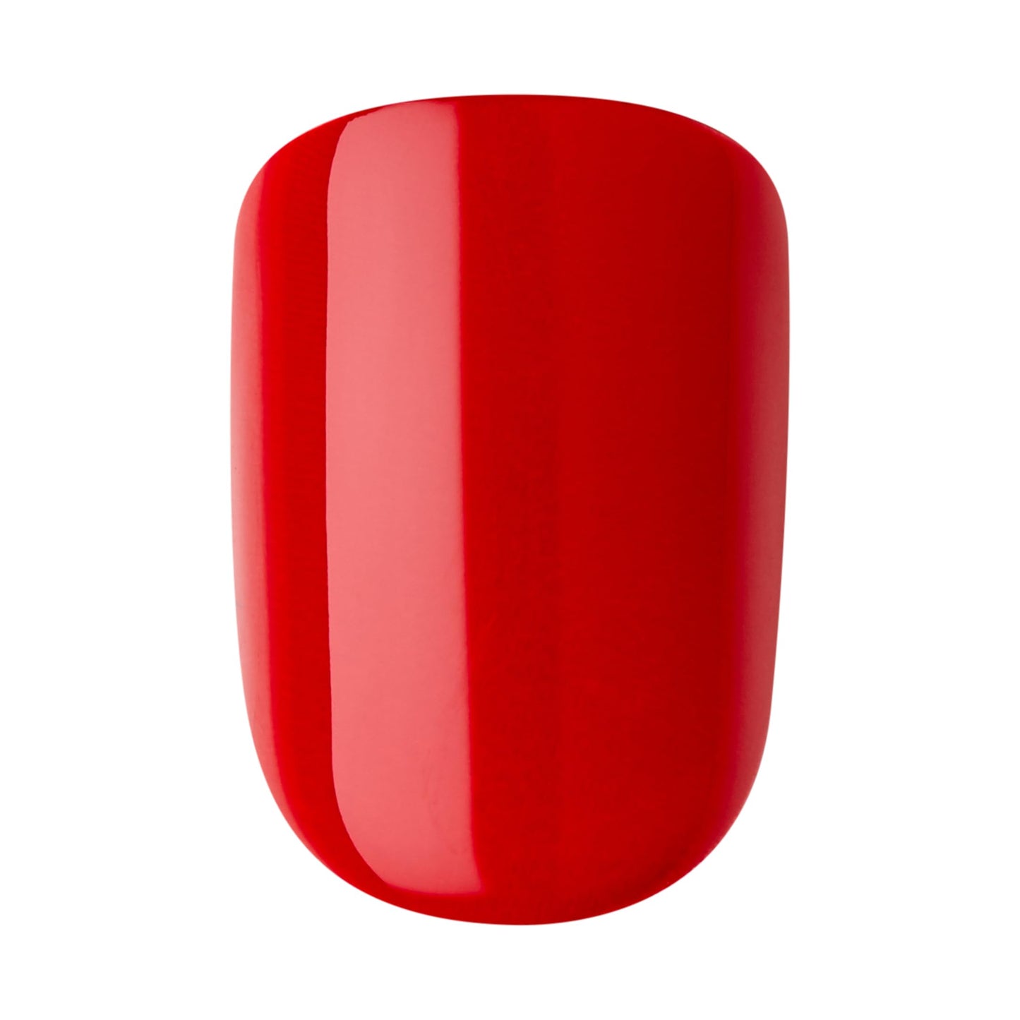 Uñas postizas sin pegamento KISS, diseño 'Adore You', rojo, tamaño corto, forma ovalada, incluye 30 uñas, almohadilla de preparación, hoja de instrucciones, 1 palito de manicura, 1 lima pequeña