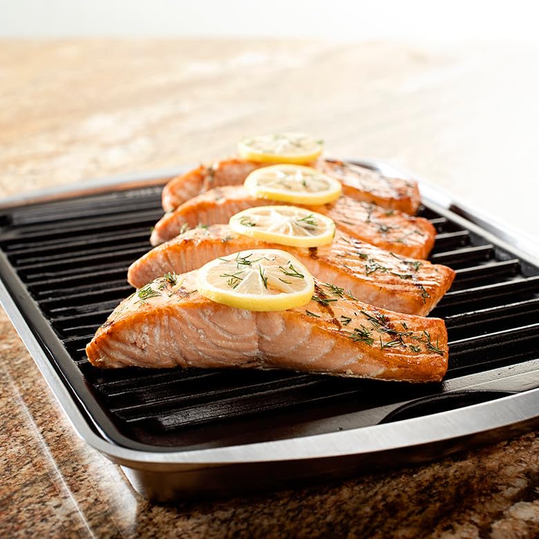 Parrilla y Charola Nordic Ware Multicolor de Aluminio