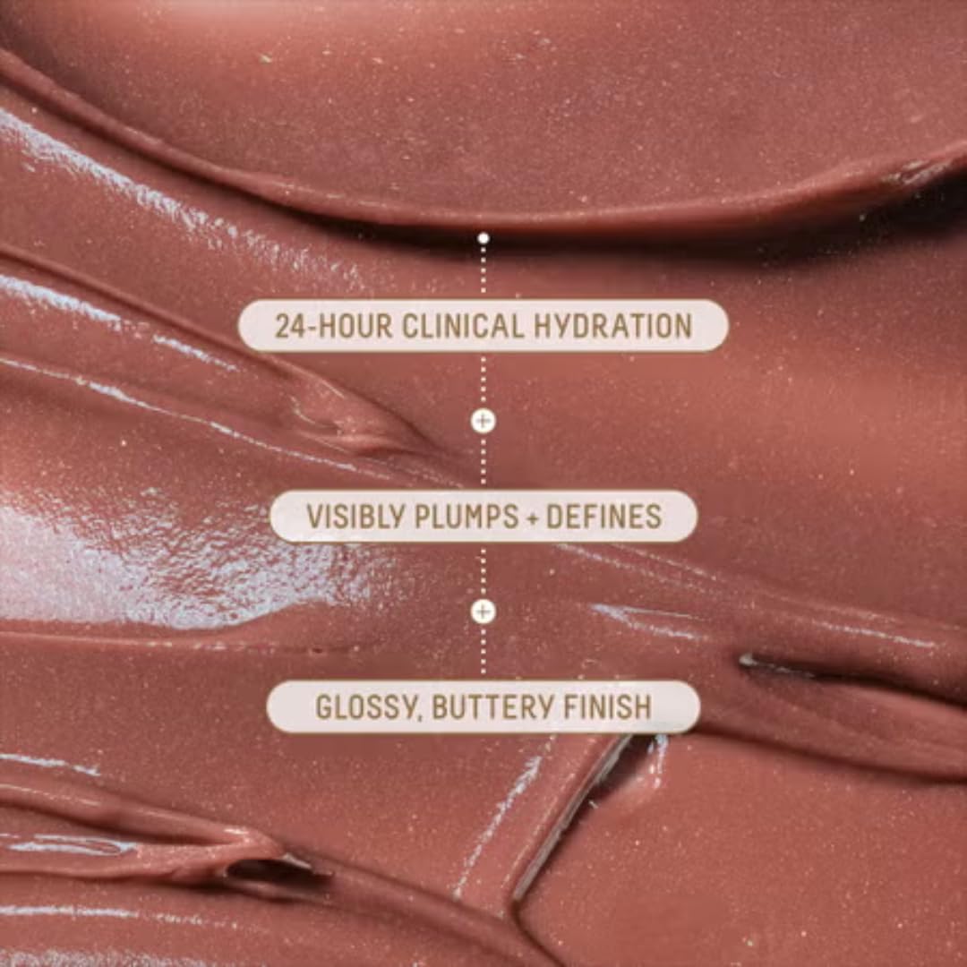 Biossance Pro-Peptide Lip Perfector Cosmic Cocoa – Bálsamo Labial Hidratante con Péptidos, Volumen Natural y Acabado Luminoso