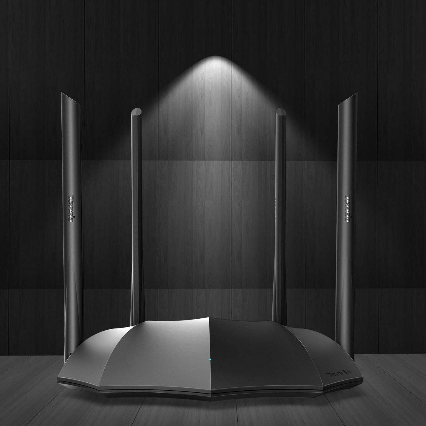 Router Inalámbrico Tenda AC8 AC1200 Doble Banda con Antenas Externas Gigabit y Modo Punto de Acceso