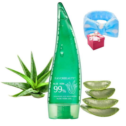 UNIVERSOENLÍNEA.COM Aloe Vera 99% Gel Sábila Hidratacion Facial Piel Blanqueamiento 120ml Elimina Irritación Calmante Natural Efecto Curativo Elimina Acne y Mejora Apariencia Textura Ligera