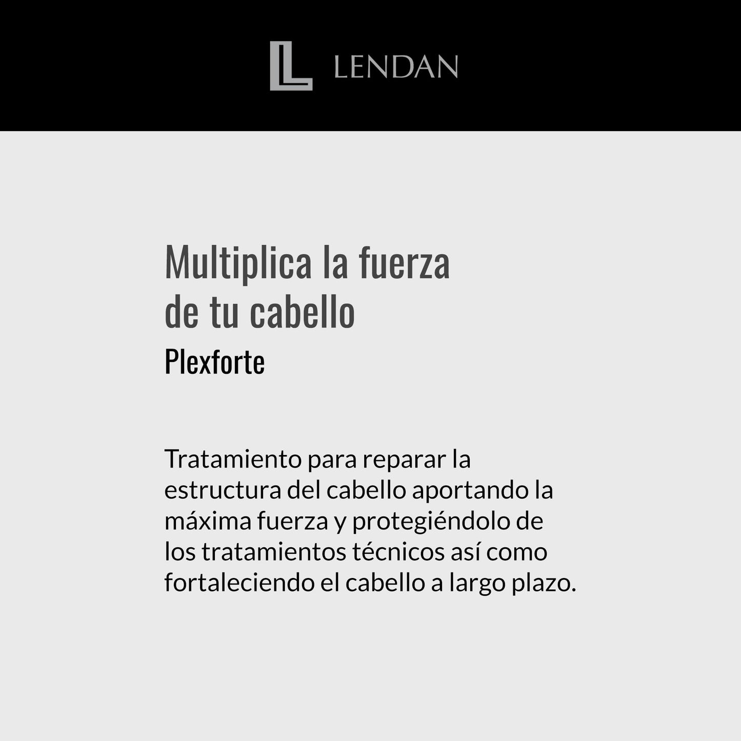 Champú Plex Forte Negro Fortalece y Repara