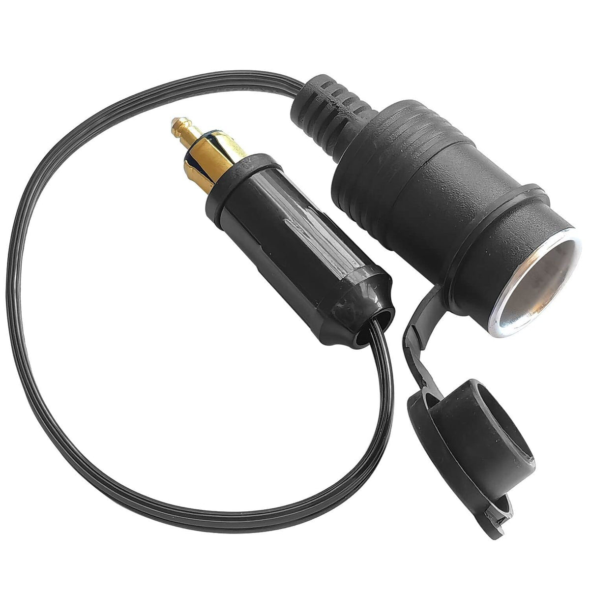 Adaptador de Encendedor Hella Din AJDPOI Europeo 12 V 24 V para Motocicleta y Camión
