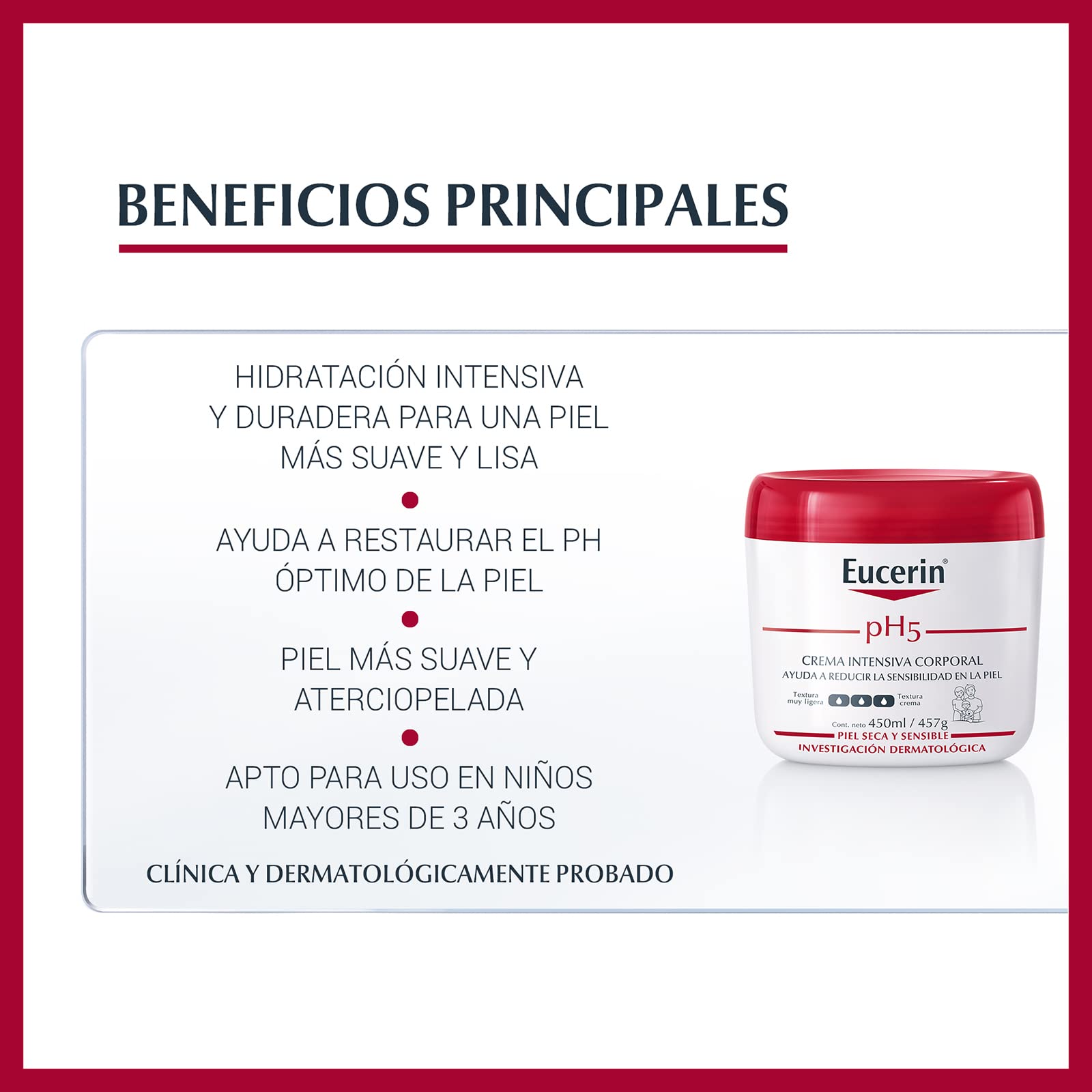 Eucerin Ph5 Crema Intensiva Corporal para Piel Sensible o Seca,450ml + Ph5 Aceite de Ducha para Piel Sensible o Seca, 200 ml