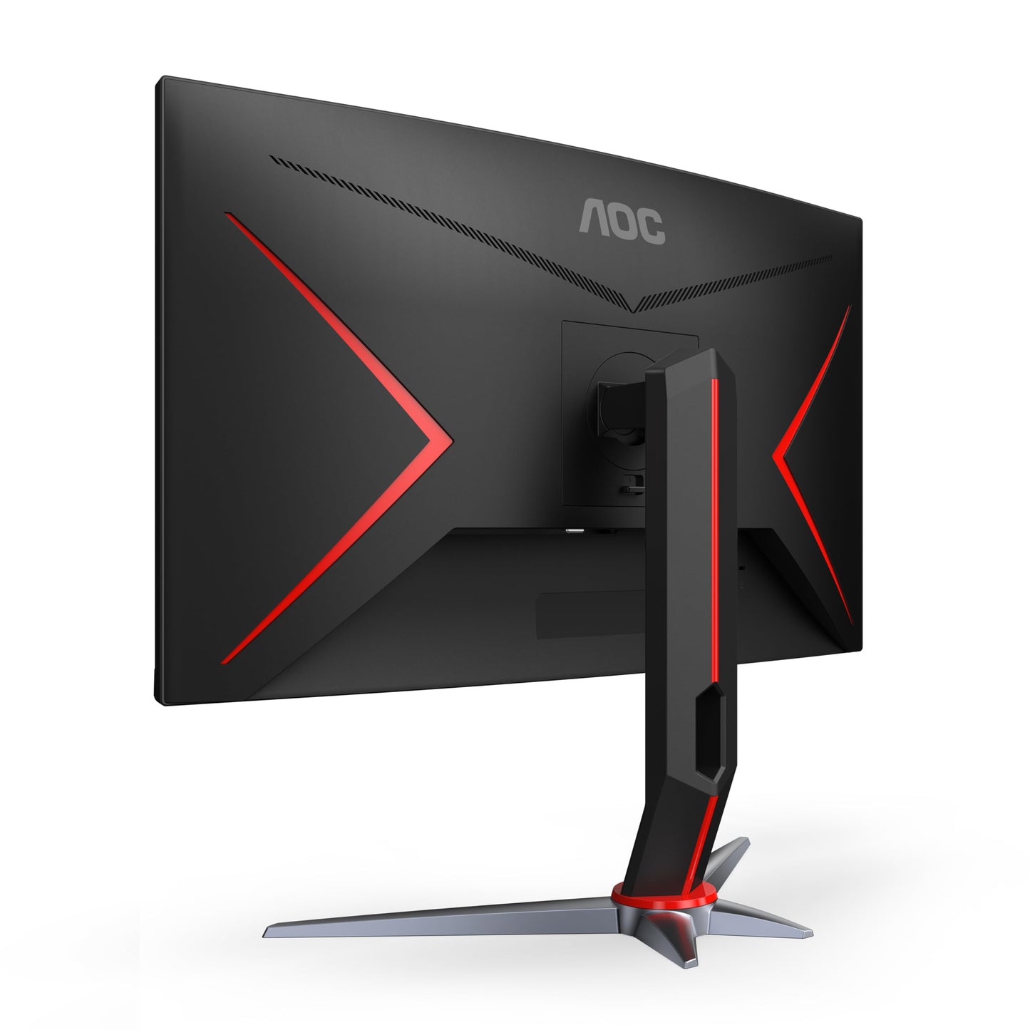 AOC C27G2Z Monitor de juego ultra rápido sin marco curvo de 27 pulgadas, FHD 1080p, 0,5 ms 240 Hz, FreeSync, HDMI/DP/VGA, altura ajustable, 3 años de garantía de píxeles muertos