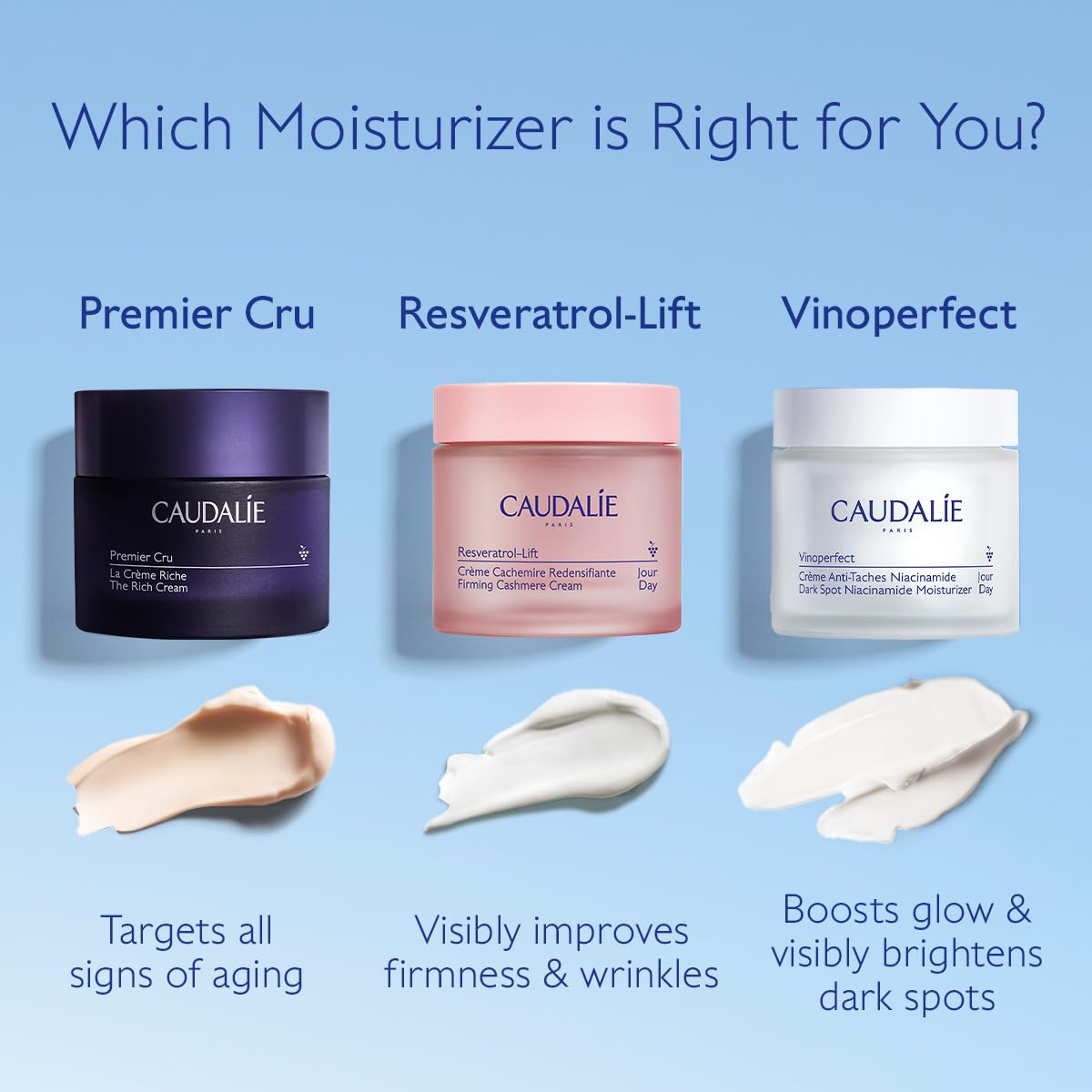 Caudalie Vinoperfect Hidratante con Niacinamida Anti Manchas, Envase Recargable - 50 mL