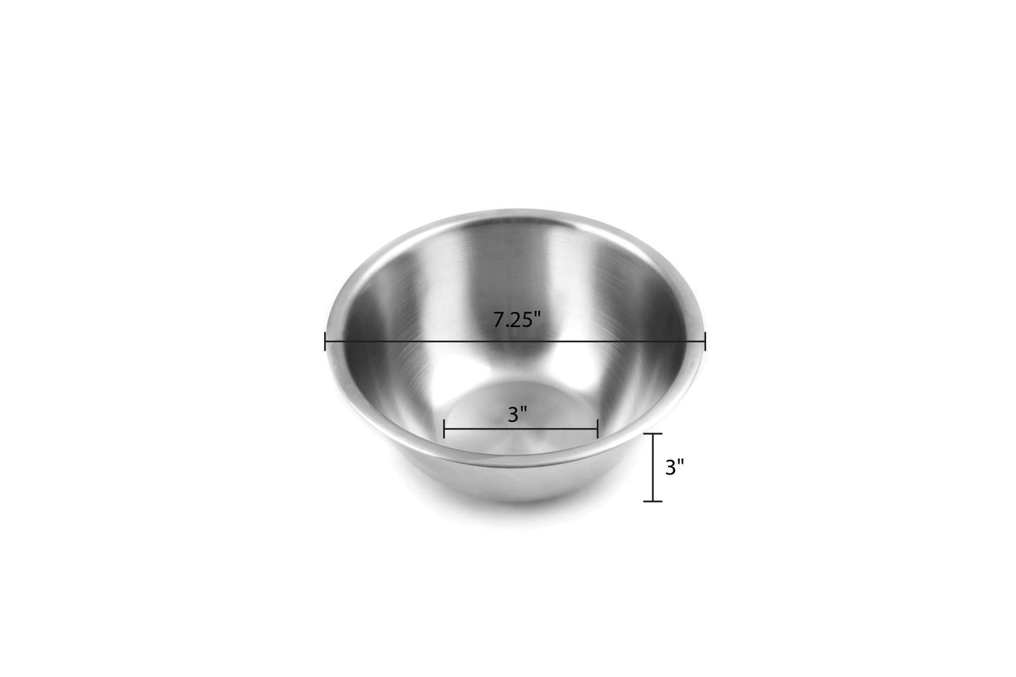 Fox Run Tazón para Mezclar de Acero Inoxidable de 1,25 Cuartos