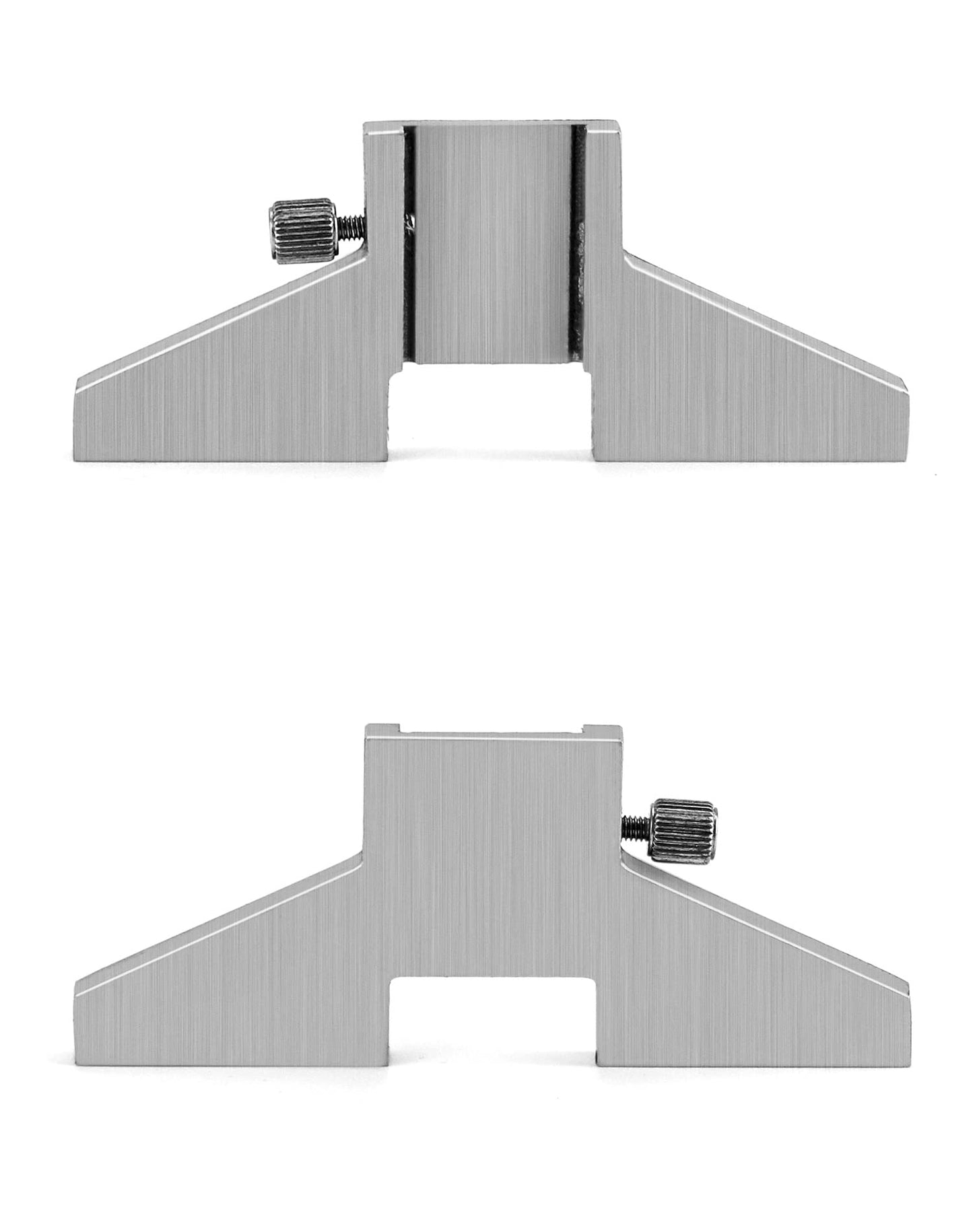 Base de Profundidad para Calibrador QWORK Acero al Carbono T-Bar para Calibradores de 4", 6", 8", 12"