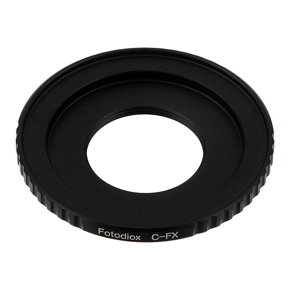 Fotodiox Lens Mount Adapter - C-Mount CCTV / Cine Lens to Fujifilm X-Series Mirrorless Camera Body