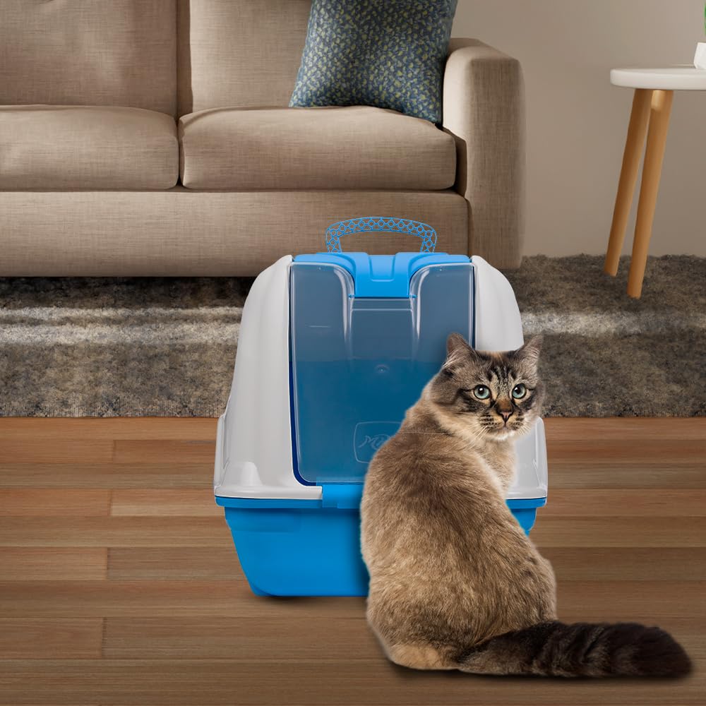 MPS Arenero Grande con Tapa y Puerta Abatible para Gato Varios Colores