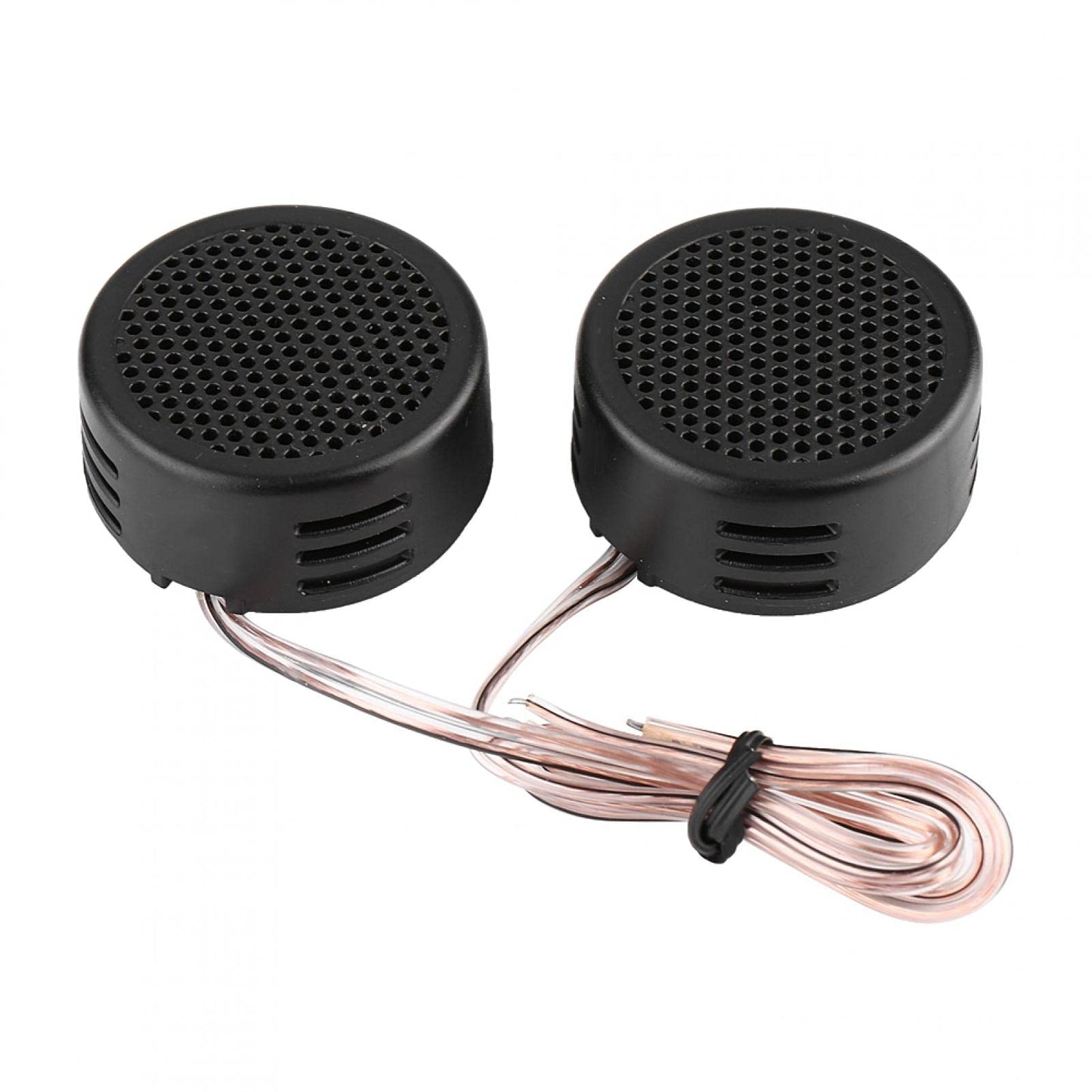 Altavoz de Sonido para Automóvil (par) Negro 12V 500W Mini Altavoz para Automóvil Tweeter de Audio 200 Mm 98dB Altavoz para Automóvil