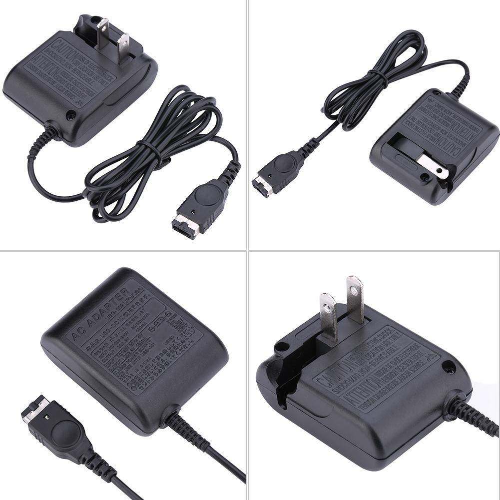 Pomya Cargador de Pared para NDS, Adaptador de Cargador para NDS Gameboy Advance GBA SP Game Console Enchufe de EE. UU.