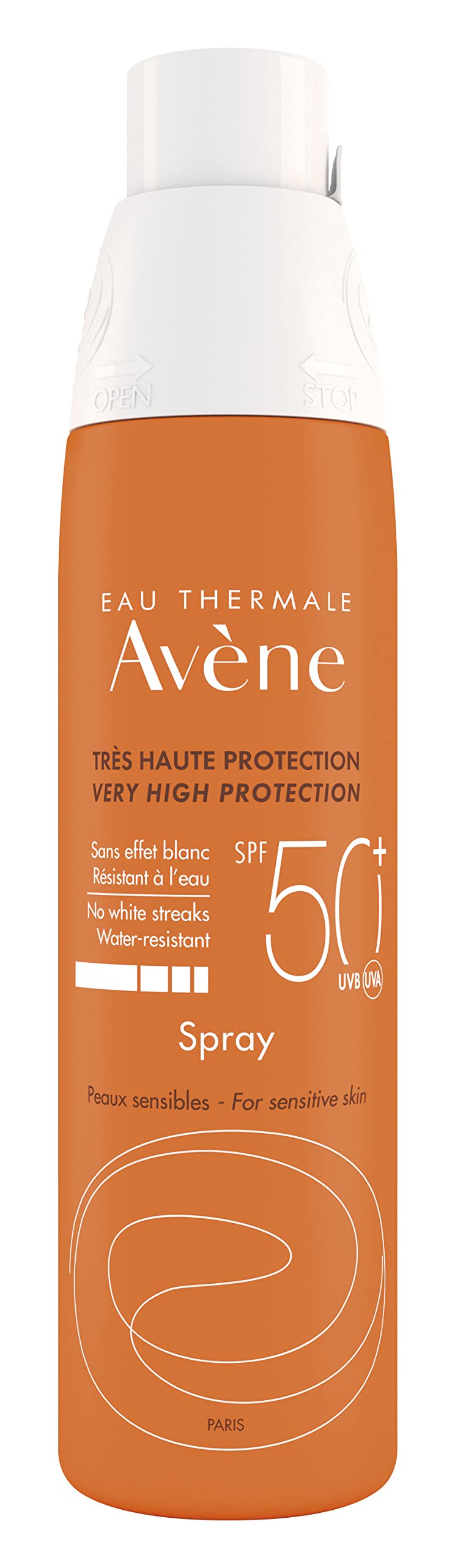 Avène Protector Solar FPS 50+ en Spray, Piel Sensible, 200ml