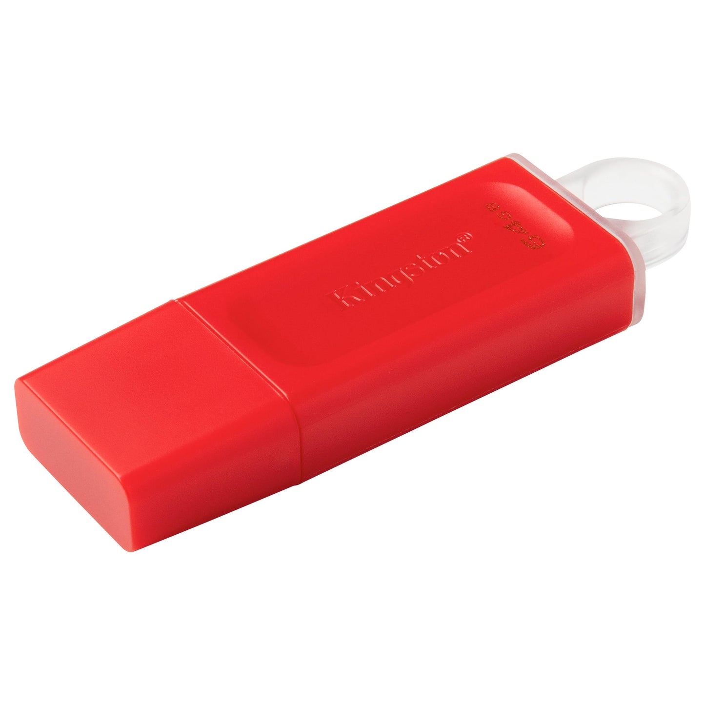 KIT100 Memoria USB Kingston DataTraveler Exodia, 64GB, USB 3.2, Rojo interfas Tipo A (KIT100KC-U2G64-7GR) Diseño Moderno con Tapa PSA COMPUTO Y PAPALERIA.