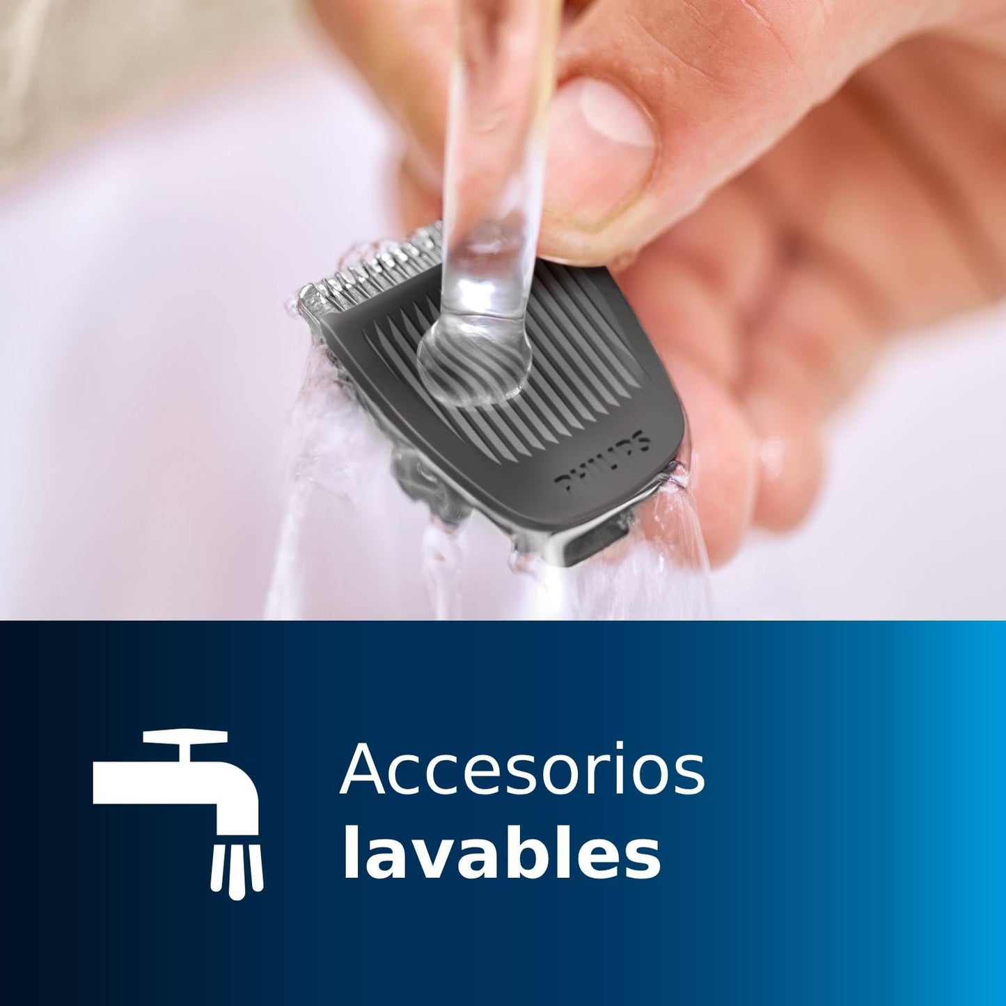 Philips Multigroom Series 3000, Recortador todo en uno, 11 longitudes, MG3730/15, para cara, cabello y nariz