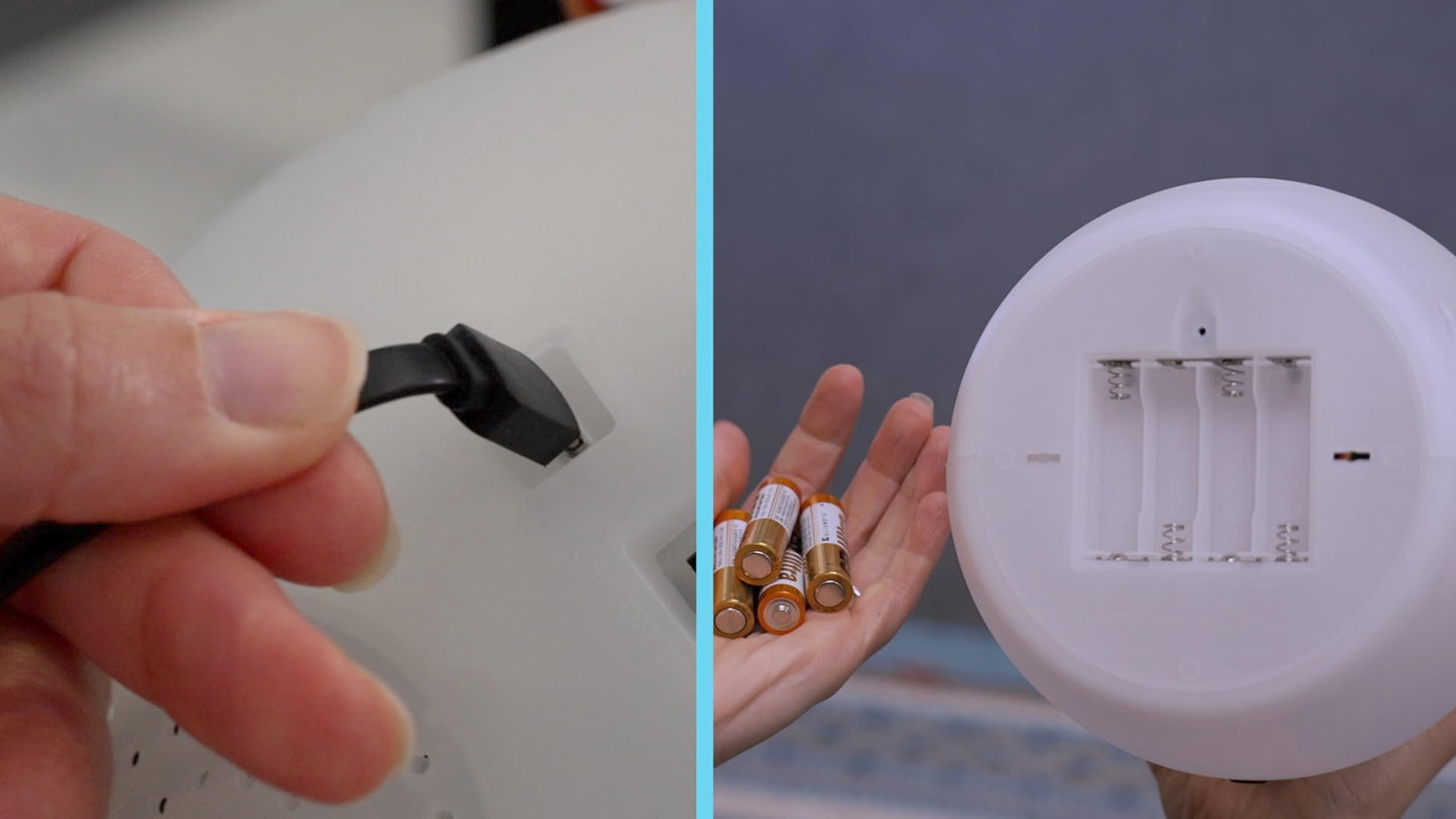 ANIMAT3D FrostByte Talking - Muñeco de nieve animado con proyector integrado y altavoz Plug 'n Play