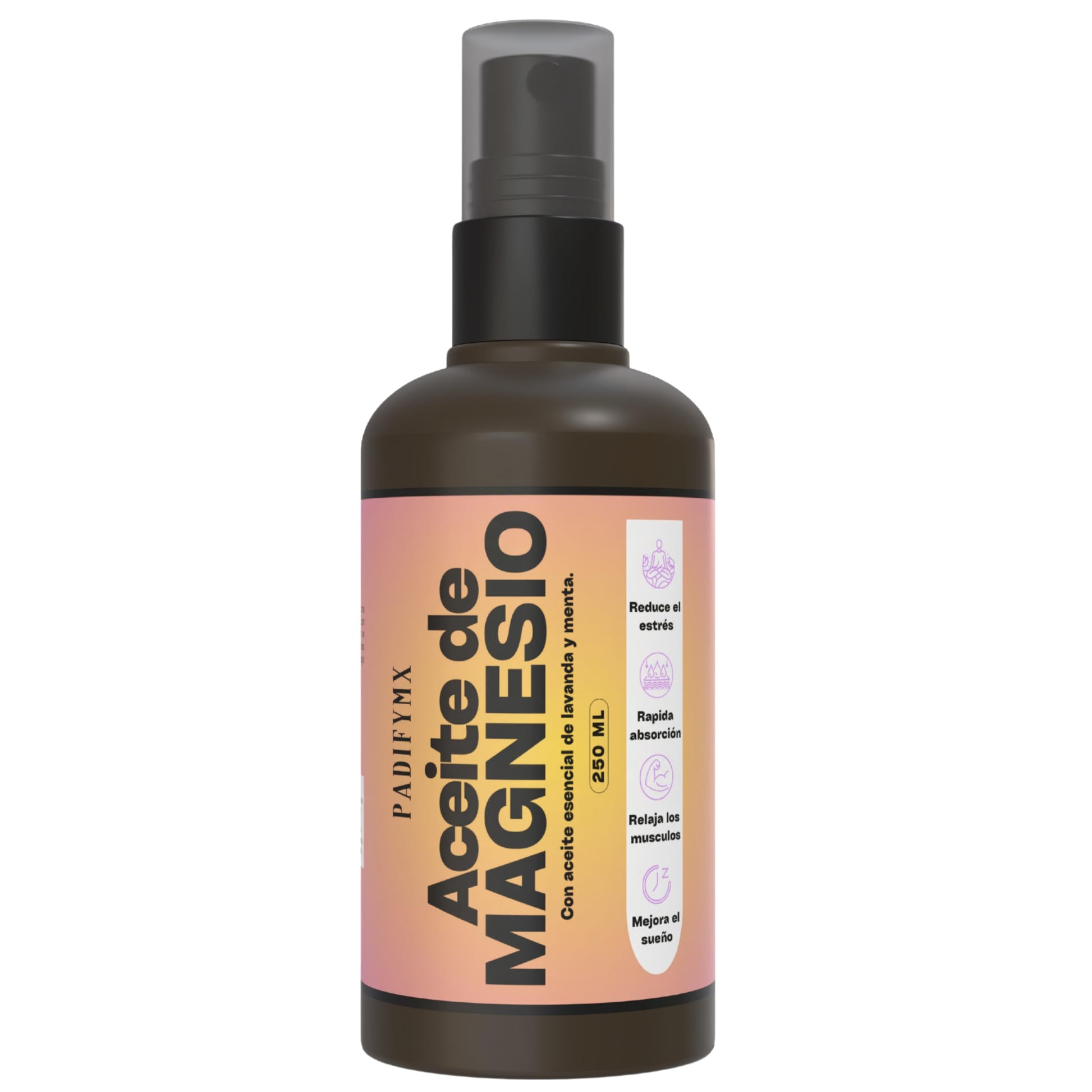 Aceite Relajante de Magnesio con Lavanda y Menta: Alivio del Estrés Muscular y Relajación Profunda