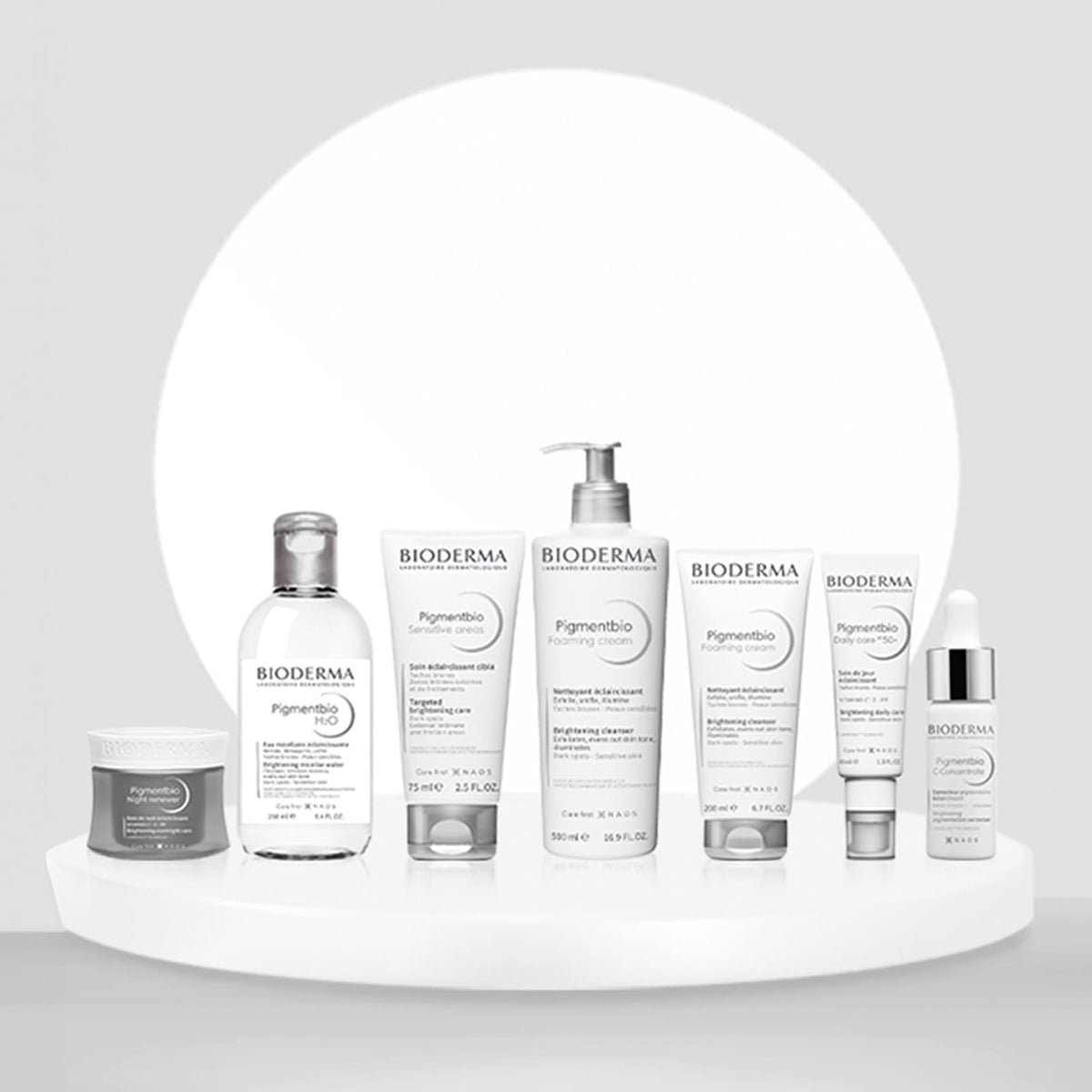 BIODERMA, Limpiador Exfoliante, Pigmentbio Foaming Cream, Jabón en Crema Exfoliante para Rostro, 200ML