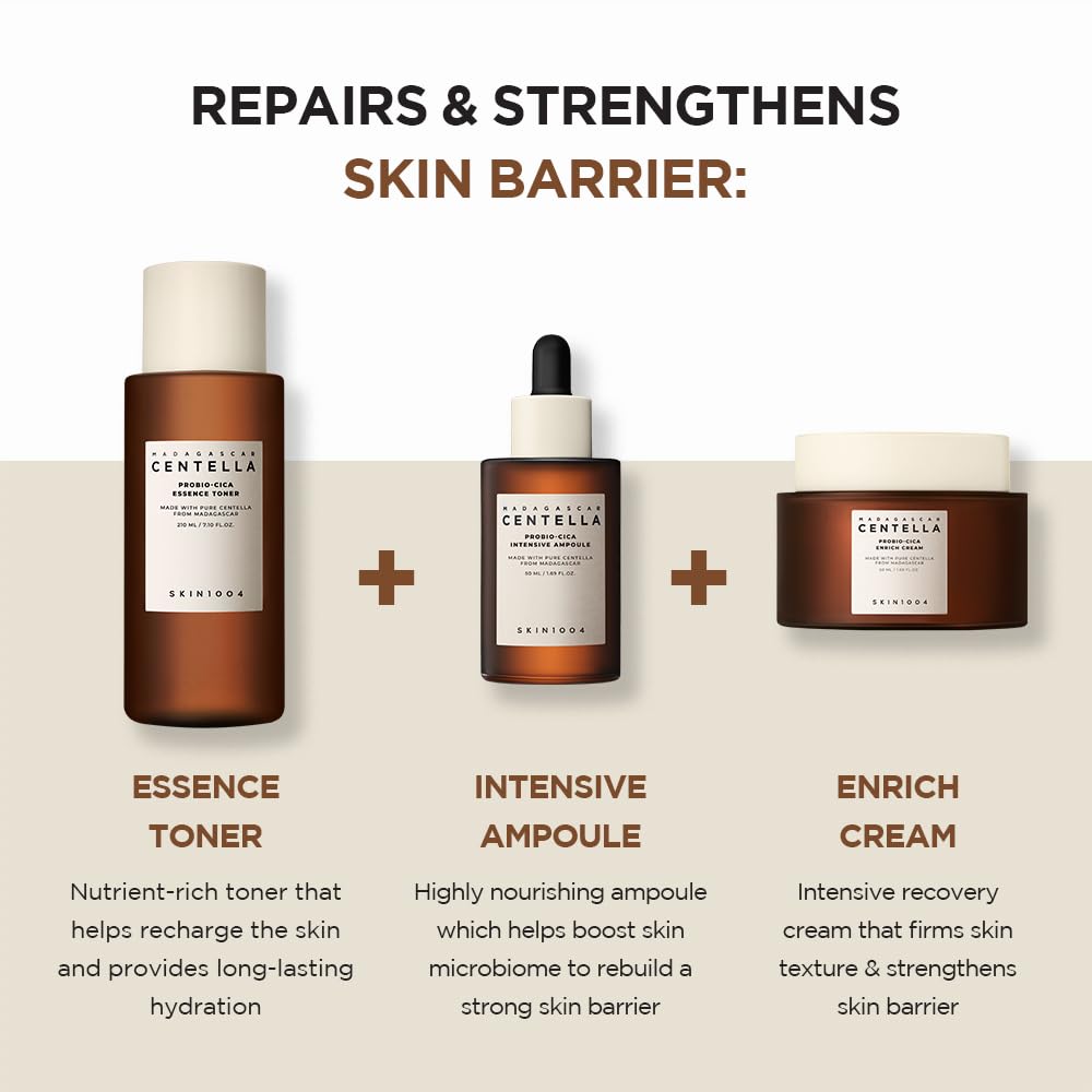 SKIN1004 Madagascar Centella Probio-Cica Intensive Ampoule 95ml/3.21 FL. OZ. (Sérum Facial Rico en Probióticos)