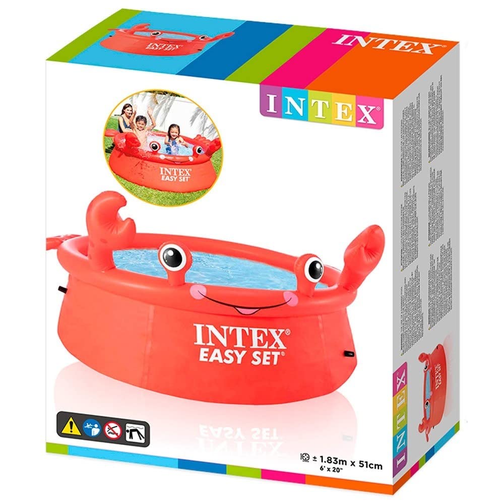 Piscina Easy Set Intex Cangrejo 183x51 cm