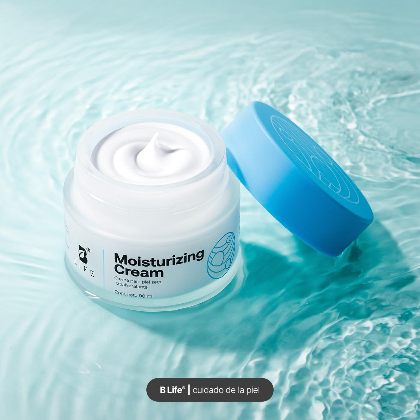 B Life | Crema facial extrahidratante 90 ml | Con Retinol y Acido Hialurónico | Piel Extraseca | Moisturizing cream.