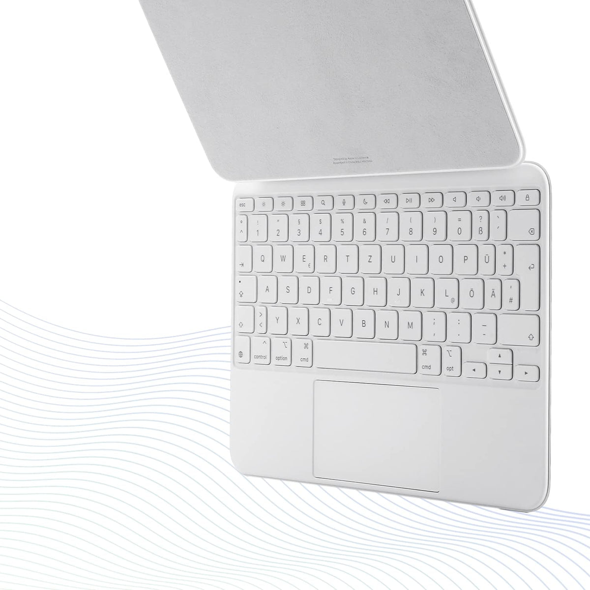 Cubre Teclado Español iPad de Apple en Negro con Teclas de Función para iPad Pro y Air