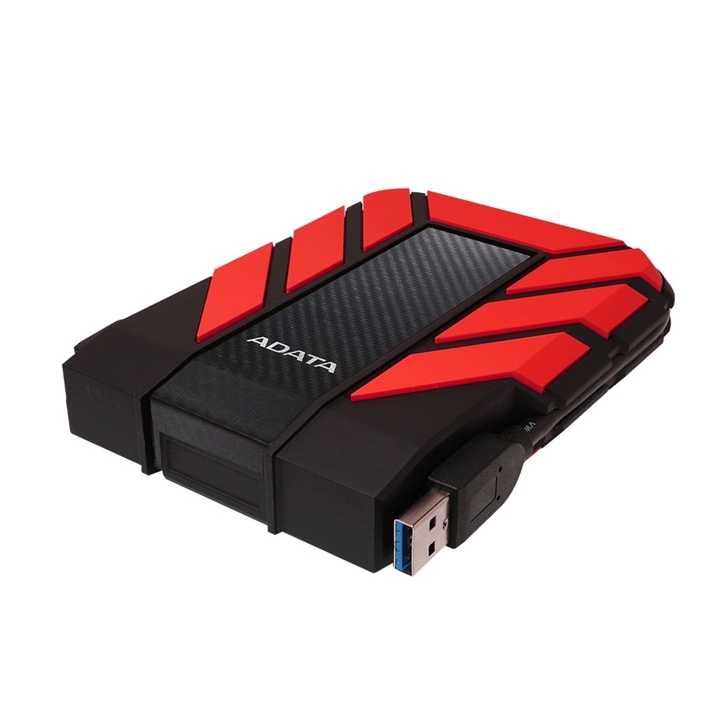 Disco Duro Externo ADATA Rojo Resistente a Golpes y Agua 2 TB Grado Militar
