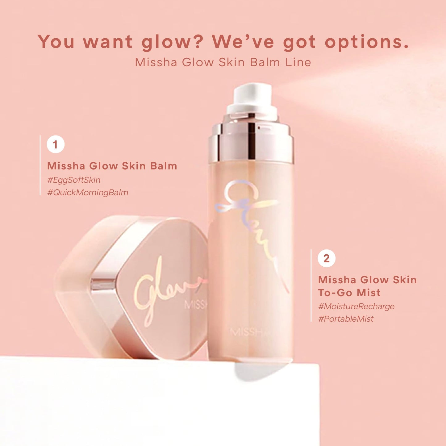 Bálsamo para piel Missha Glow, 50 ml