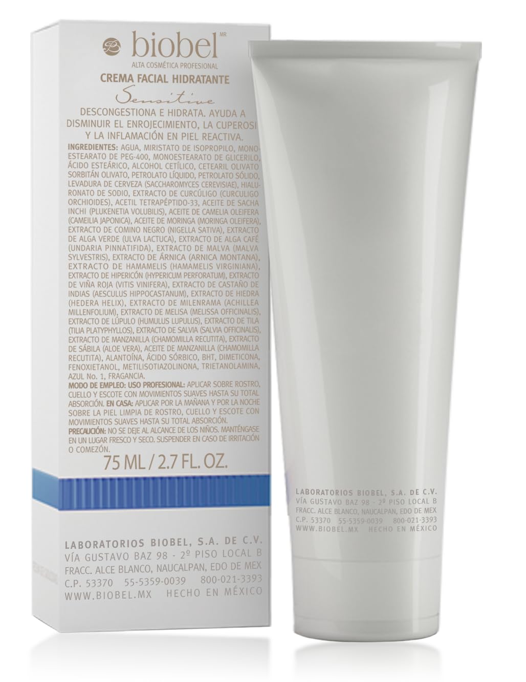 Biobel Crema Facial Hidratante Sensitive 75ml