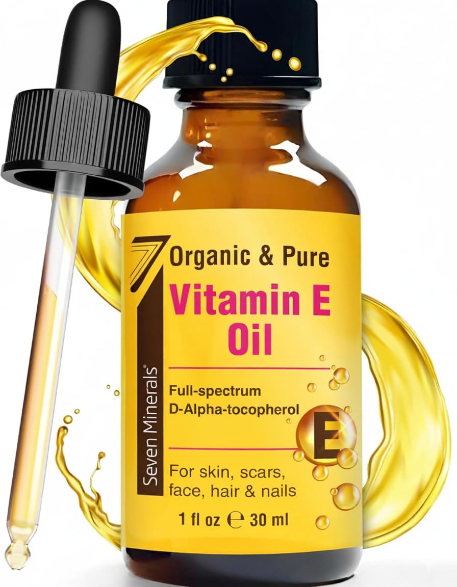 NUEVO aceite de vitamina E ultrapuro, 75 000 UI, D-alfa-tocoferol de espectro completo, 1 onza líquida, aceite de vitamina E 100% orgánico para piel, rostro, cabello y cicatrices, de origen natural