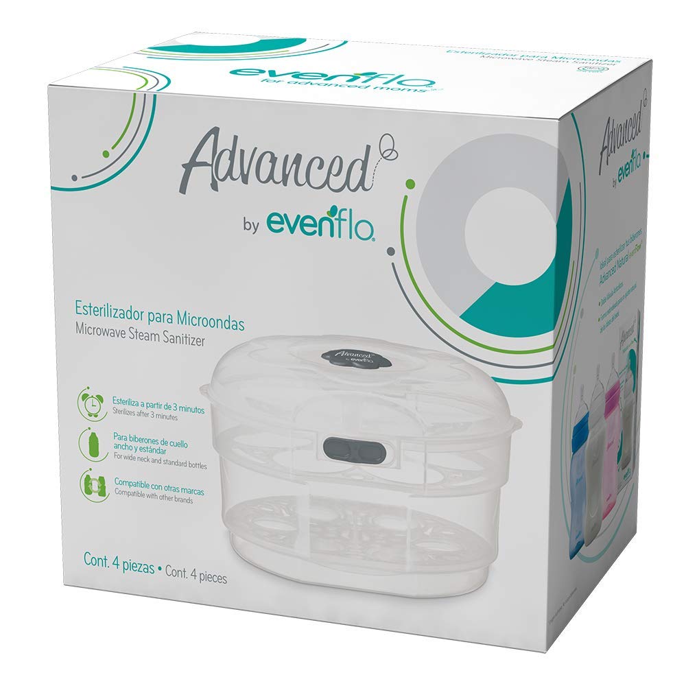 Esterilizador de Vapor Advanced by Evenflo MEX para Microondas
