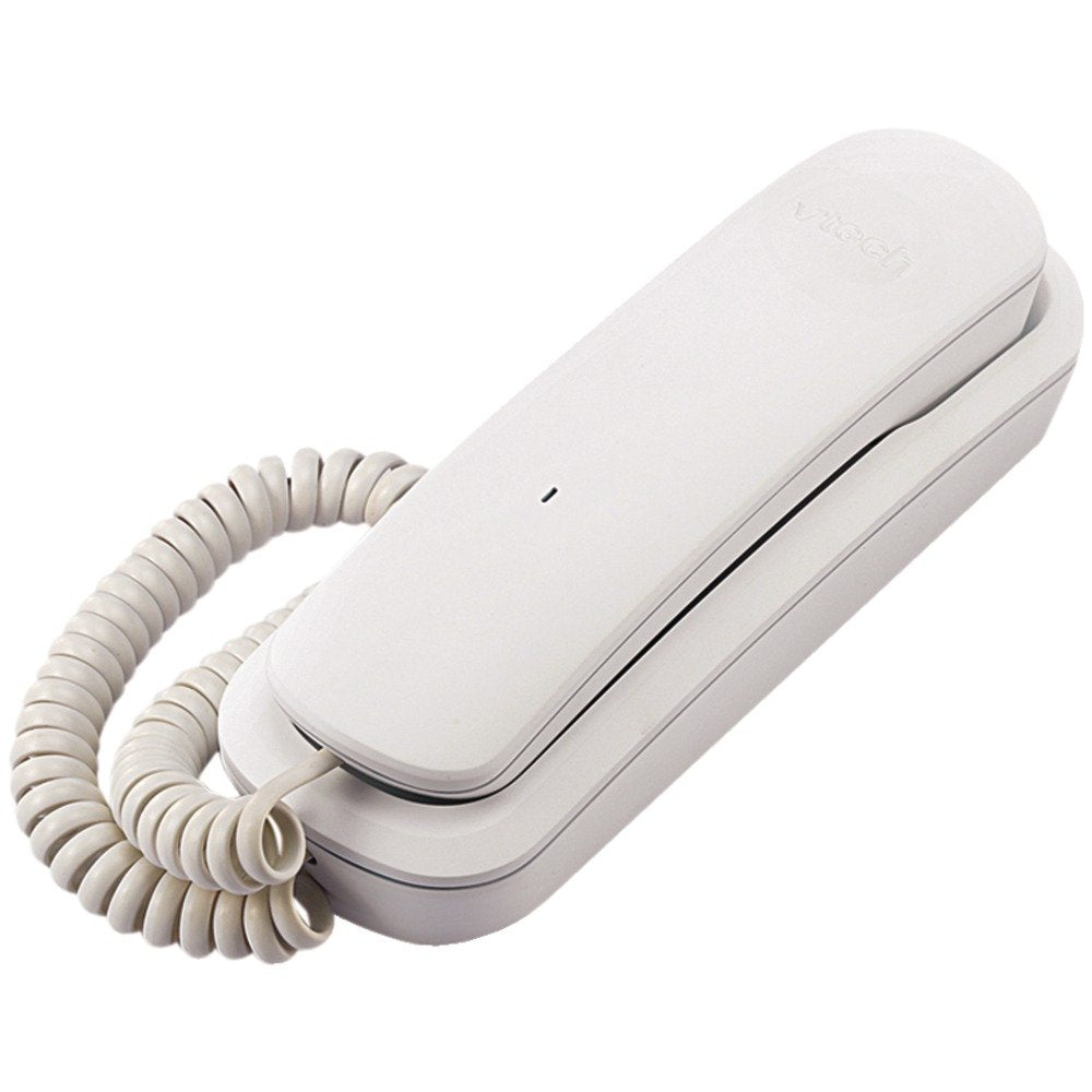 VTech CD1103W Teléfono con Cable, Blanco, 1 Auricular