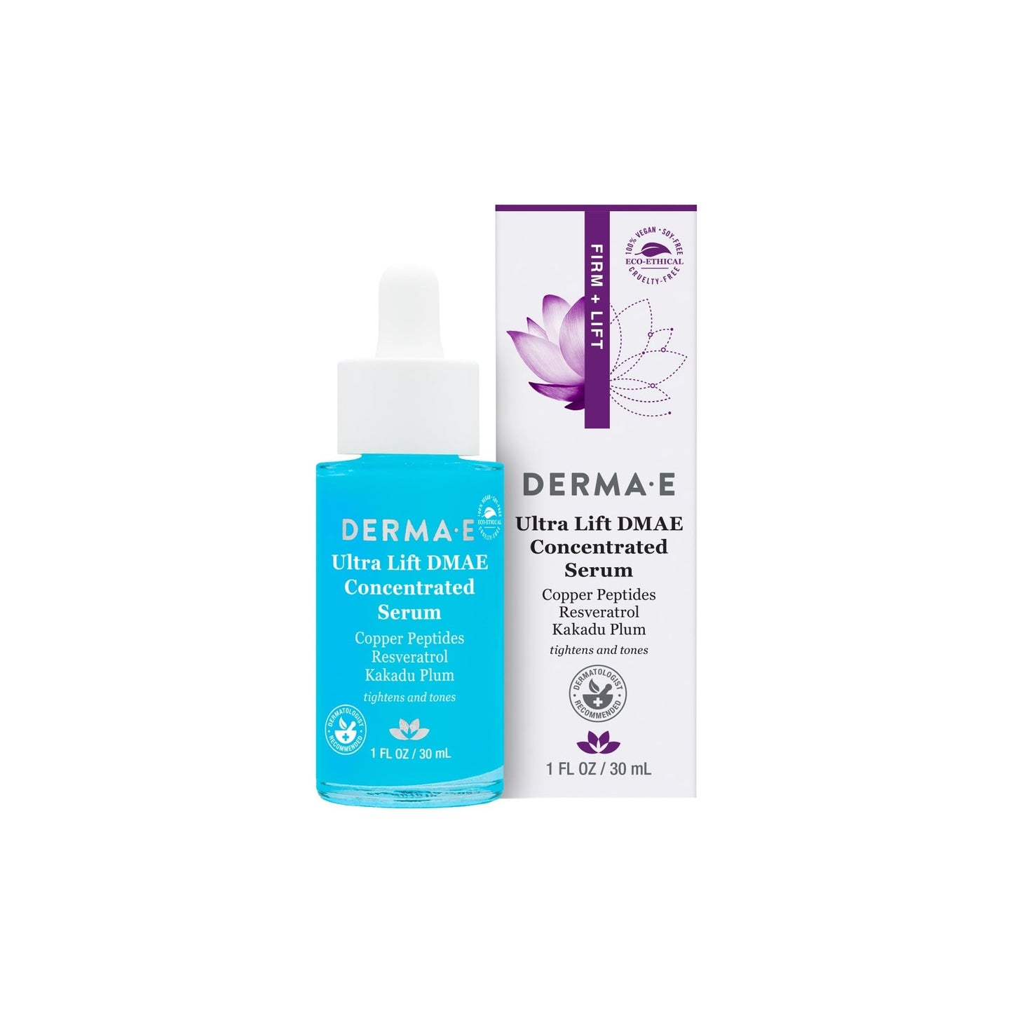 Derma-e Ultra Lift Dmae Concentrated Serum Unisex 1 Oz, 1 09/24/2021, 1 ounce