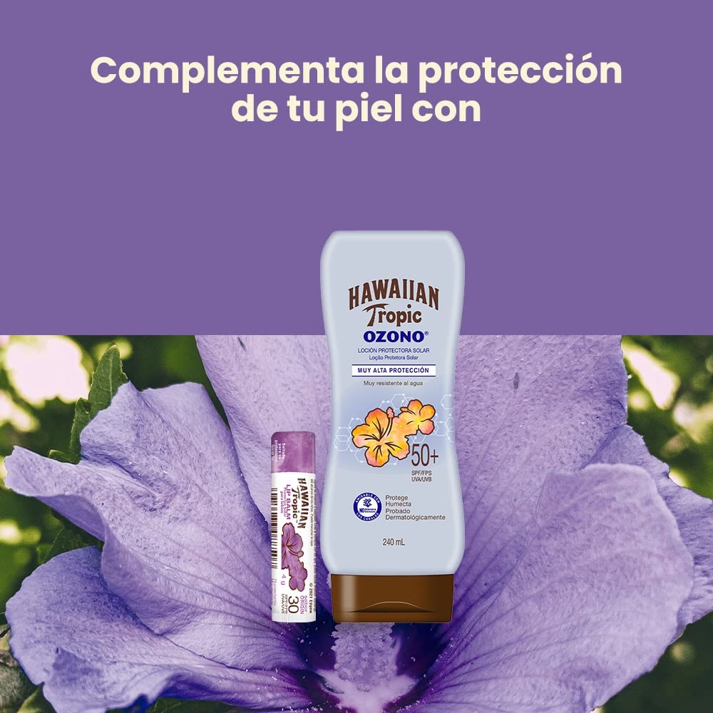 Hawaiian Tropic Ozono Protector Solar 50+ FPS Loción de 240 ml