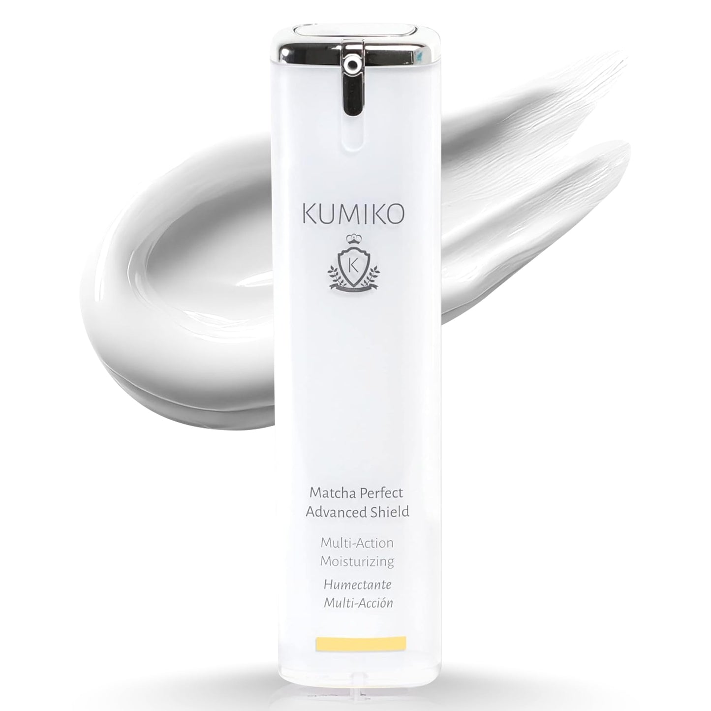 KUMIKO Matcha Perfect Advanced Shield Crema Hidratante Facial Piel Grasa de Acción Múltiple para Todo Tipo de Piel - Suavidad y Juventud - 6.74 oz - Diaria Nutrición y Luminosidad