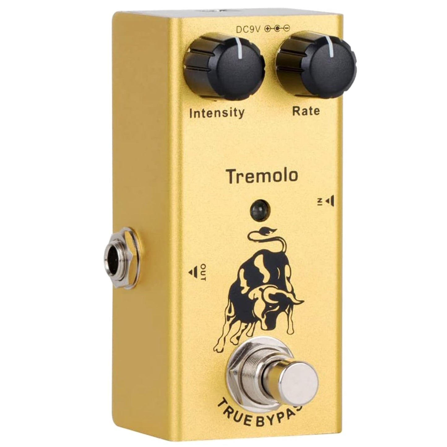 BIBABLYKE - Pedal de efectos de guitarra eléctrica clásico overdrive con chip de calidad y pedal de efecto de guitarra True Bypass sólido y fácil de transportar