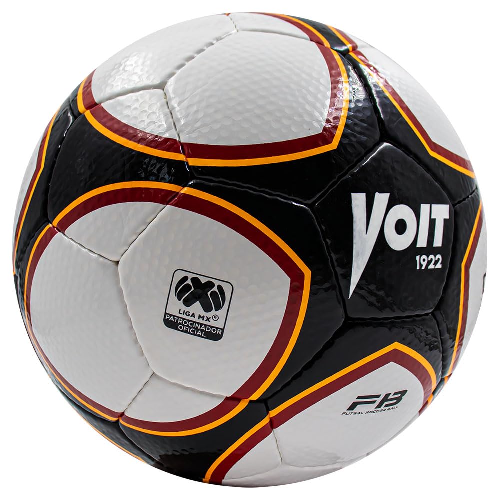 Balón de Fútbol Voit Blanco Cosido a Mano No. 4 Futsal Peso Muerto