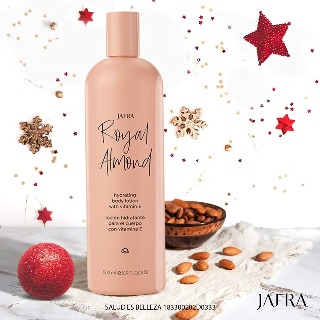 Duo Aceites Corporales de Almendras y Vitamina E Jafra Royal Almond