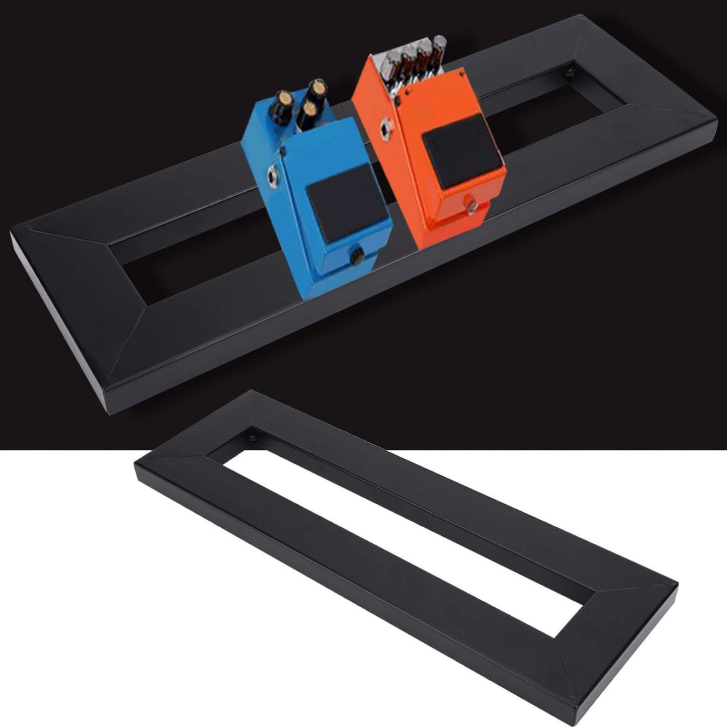 Jeankak Pedal de Guitarra, Pedal de Efecto de aleación de Aluminio con Abrazadera de Cinta de configuración para Guitarra eléctrica(S)