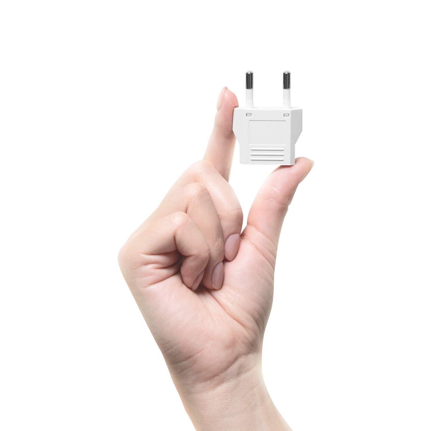 Adaptadores de Enchufe de Viaje Unidapt Blanco Tipo C para Europa