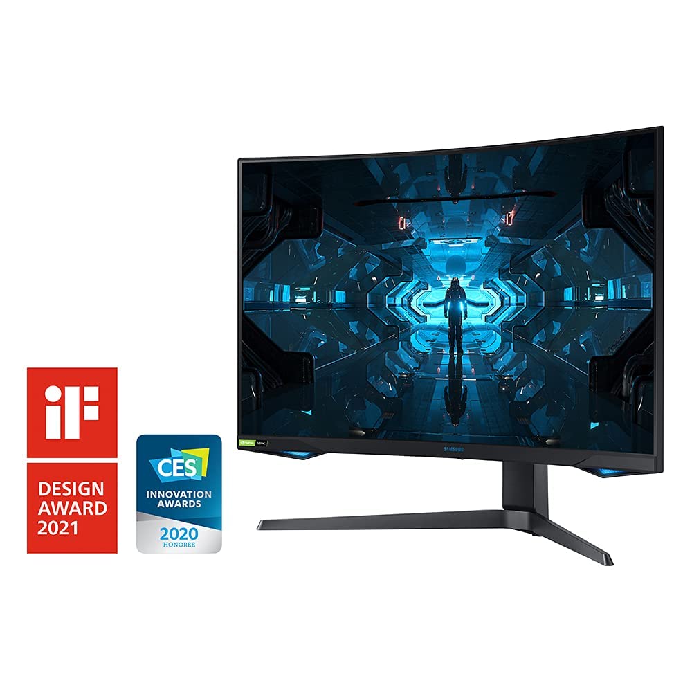 Monitor Curvado SAMSUNG Odyssey G7 Series WQHD Juegos 240 Hz 1 ms HDMI G-Sync FreeSync Premium Pro