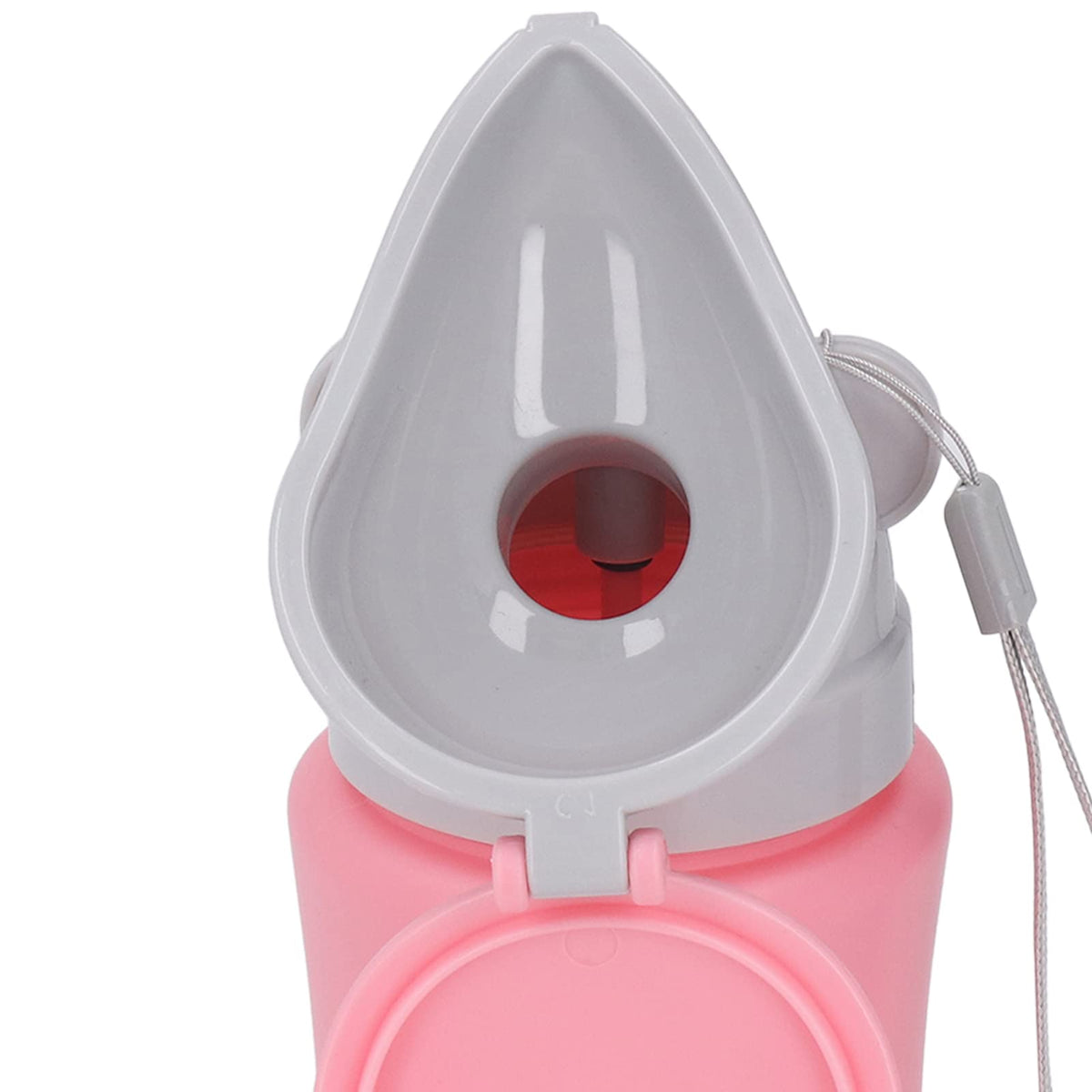 Taza de Orinal para bebé, Taza de Entrenamiento de Orina Portátil a Prueba de Fugas de PP para Emergencias (rosa para niña)
