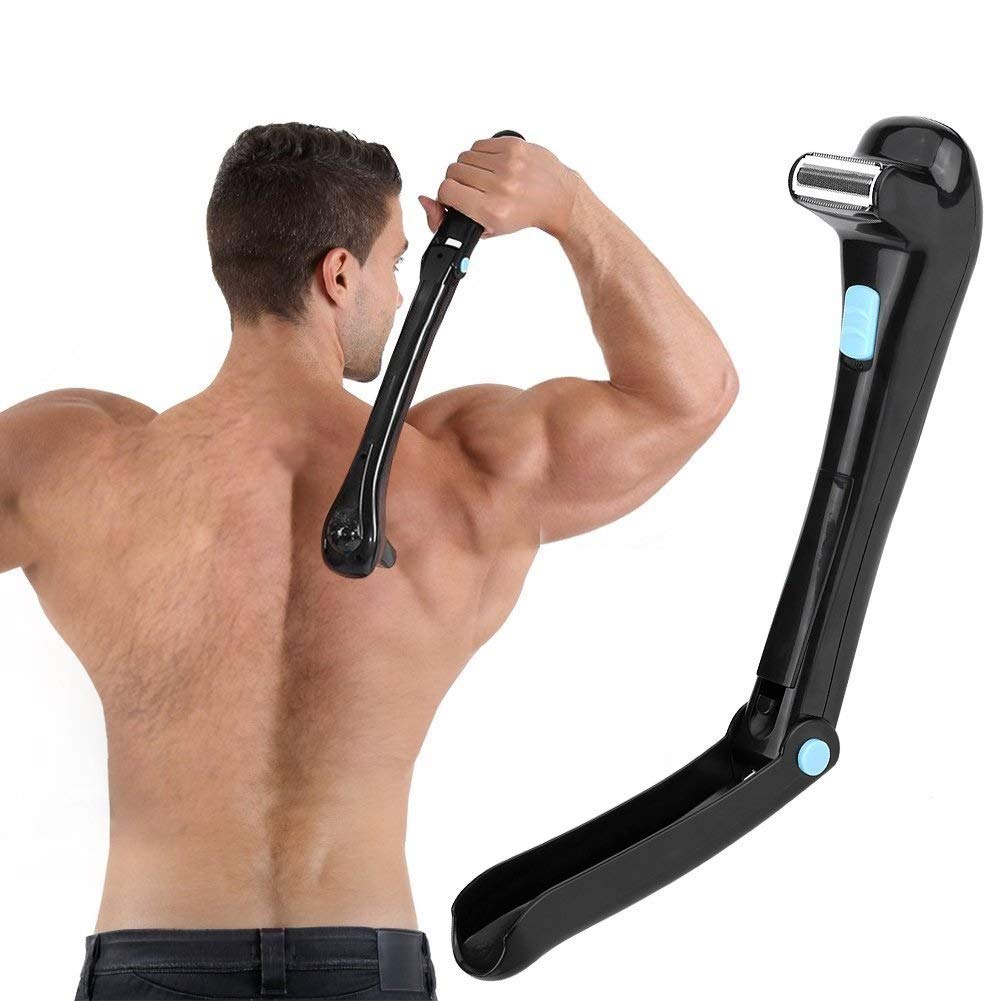 Afeitadora Eléctrica DIY Inalámbrica con Mango Plegable 180 Grados para Hombres
