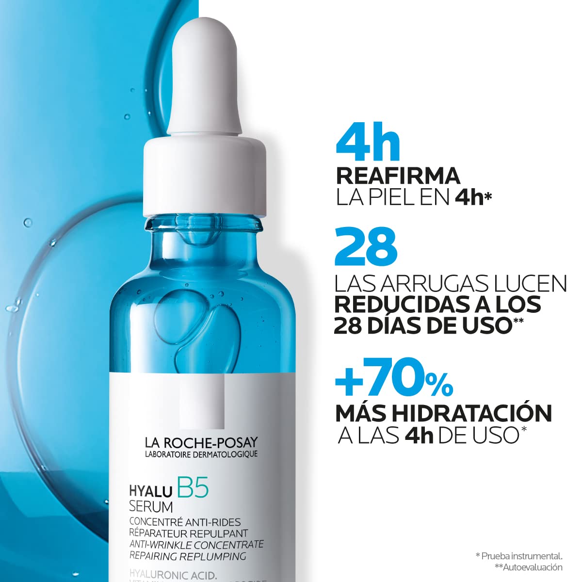 La Roche Posay Hyalu B5 Crema 40ml + Hyalu B5 Serum Facial de Acido Hialuronico con Vitamina B5 Puro. Suero Concentrado Antiarrugas, 30 ml