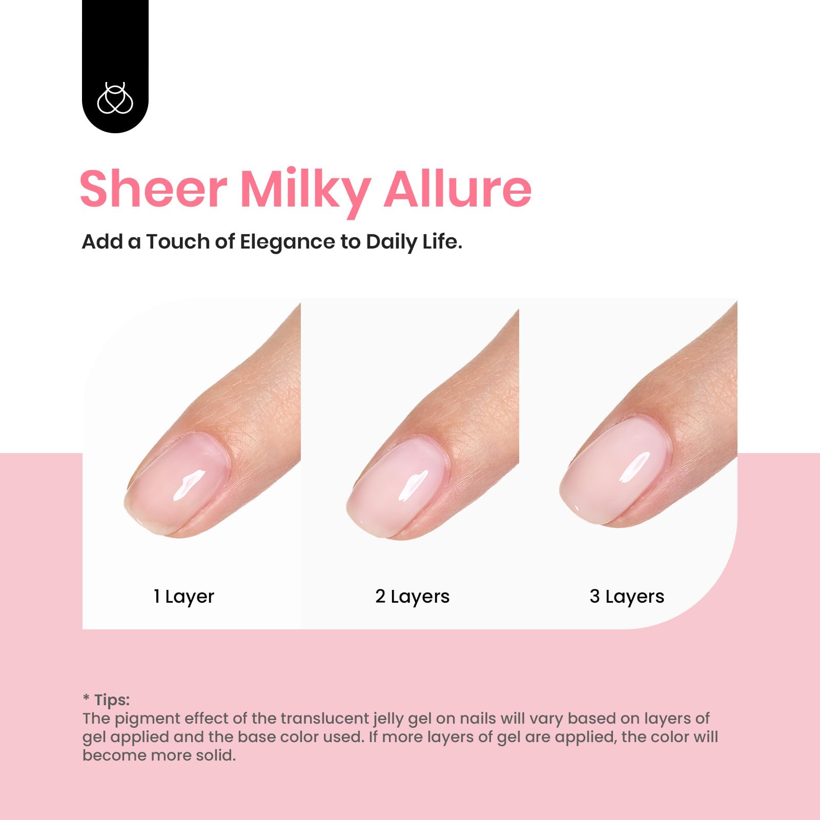 Esmalte de uñas en gel Beetles Jelly, 15 ml, color neutro, rosa nude, esmalte de uñas translúcido, remojo, lámpara de uñas UV LED, gel transparente para decoración de uñas, 0,5 oz, regalo para mujeres