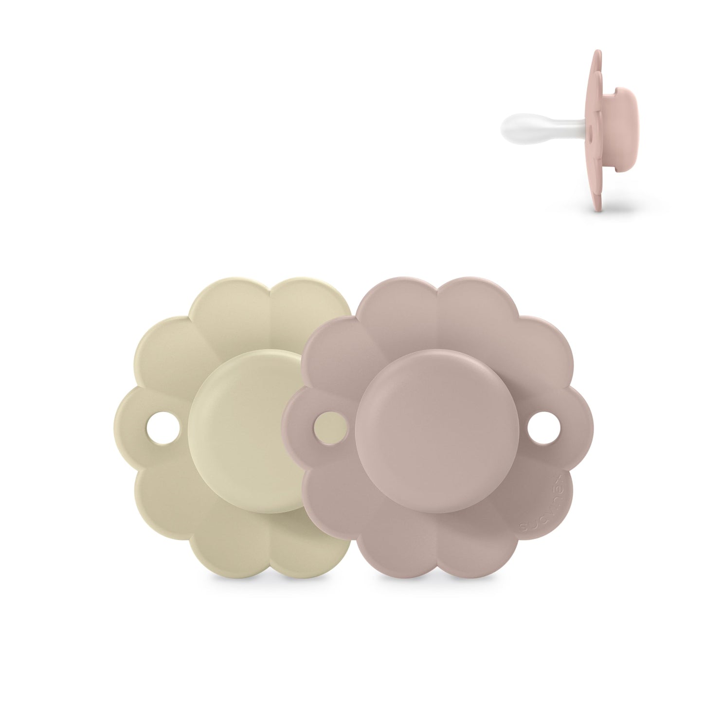 Chupete Silicona Suavinex Gris Mauve 0-6 Meses