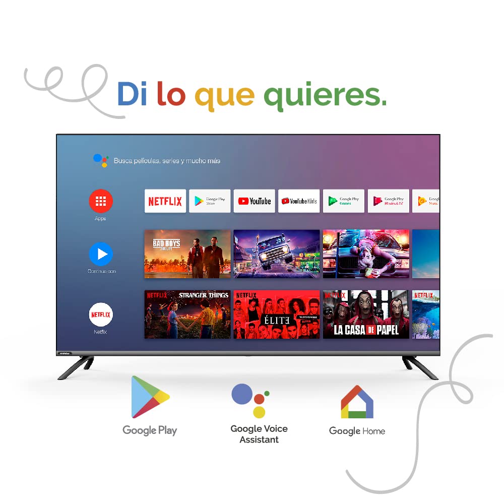HYUNDAI Pantalla 50" 4K UHD Smart TV HYLED5015A4KM 2021