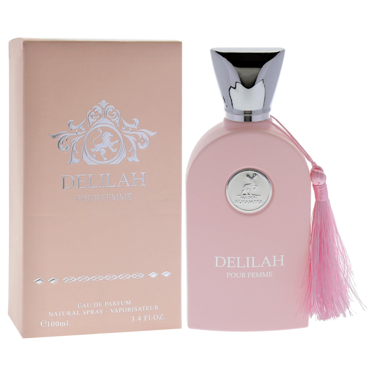 Maison Alhambra Delilah for Women Eau de Parfum Spray, 3.4 Ounce