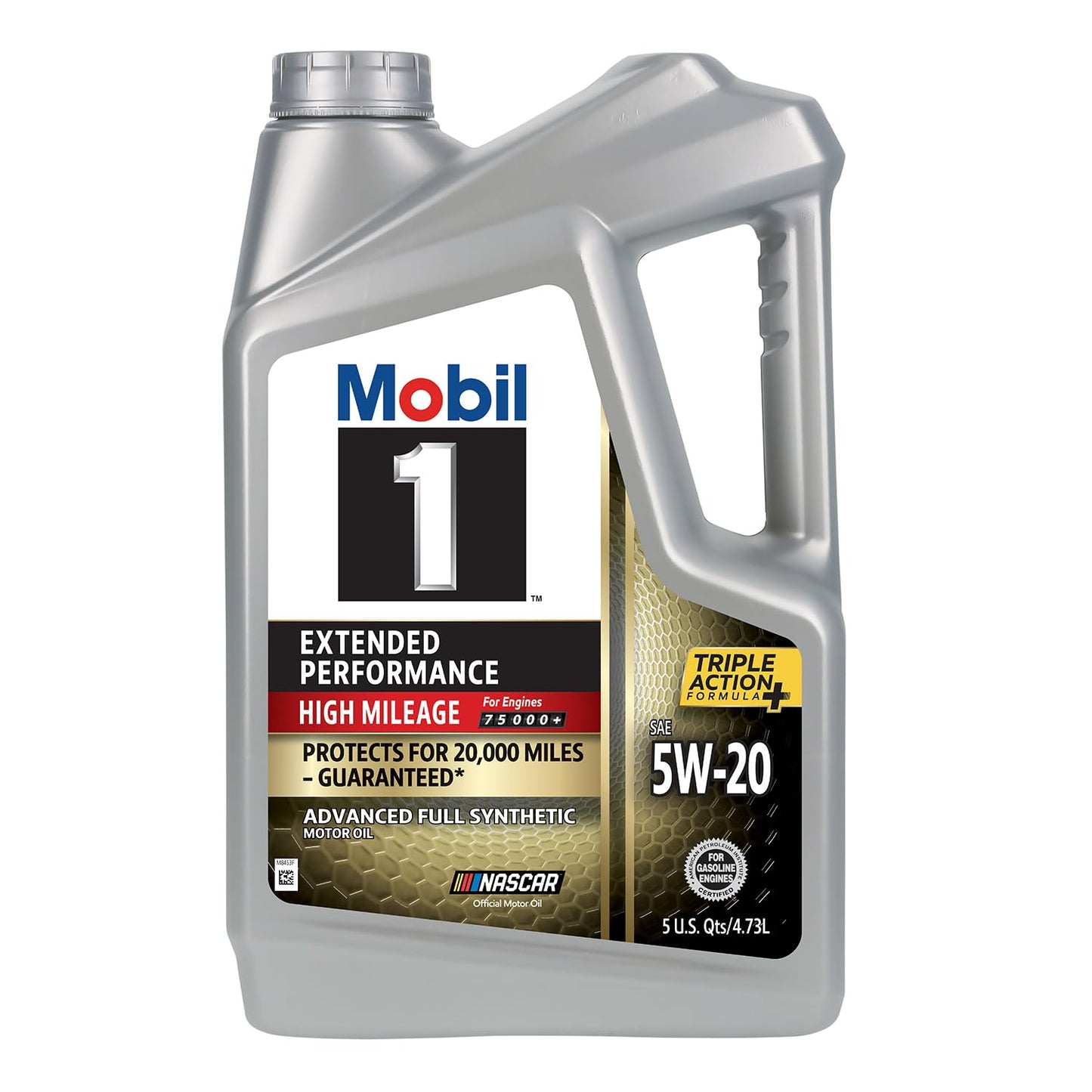 Aceite de Motor Mobil 1 Gris Extended Performance High Kilometraje 5W-20 5QT